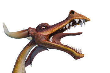 Obraz premium dragon cartoon close up