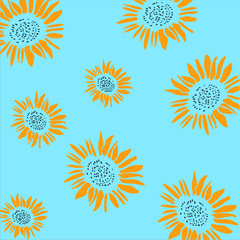 SUNFLOWER PATTERN