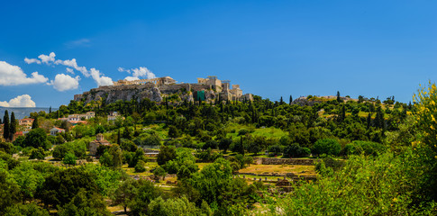 Fototapeta na wymiar The Acropolis in Athens