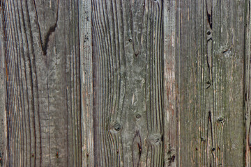 Texture of old wood japanese art of outsite temple wall.
