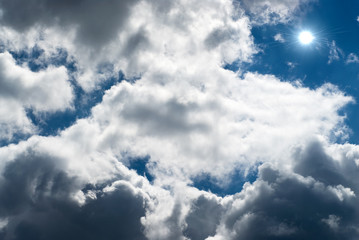 Fototapeta premium Stormy clouds