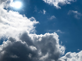 Fototapeta premium Stormy clouds