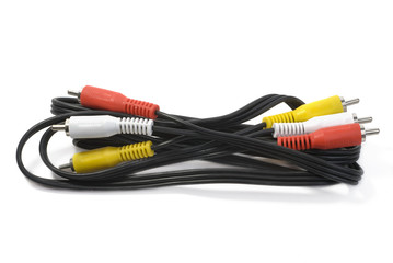 Colored communications cable