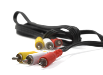 Colored communications cable