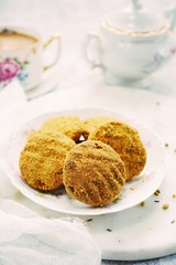 Kerala Masala biscuits or cookies, selective focus