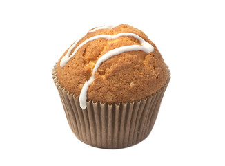 Photo of sweet iced cake