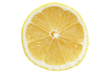 Fresh slice of lemon
