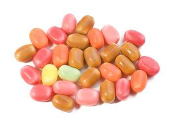 Photo of colored candies background