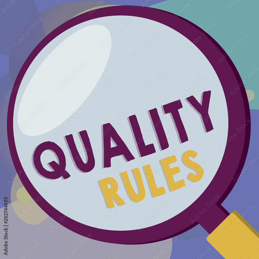 Poster conceptual hand writing showing regulations rules. business photo text standard statement procedure 