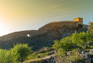 Fototapeta premium View of Numao Castle. Council of Vila Nova de Foz Coa. Portugal. Douro Region.