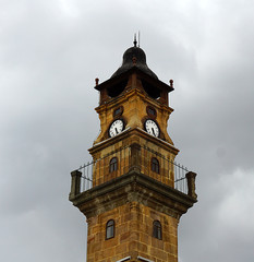 Fototapeta na wymiar Located in historic clock tower turkey yozgat,