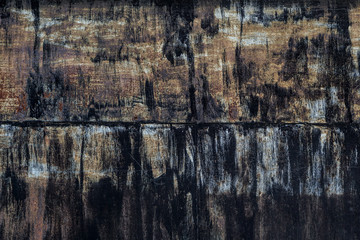 Dark worn rusty metal texture background. Metal rusty surface.