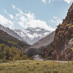 Paths of the mountains