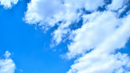 blue sky with clouds