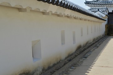 世界遺産姫路城の狭間