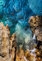 meer- steine - krebse - natur auf teneriffa 