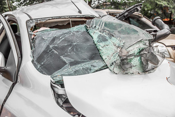 broken glass