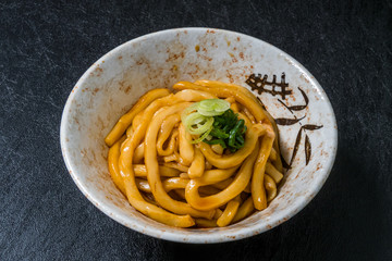 シンプルうどん　Simple udon Japanese noodle dishes