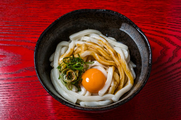 シンプルうどん　Simple udon Japanese noodle dishes