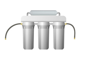 Filter for water purification.