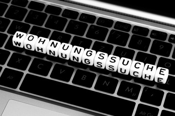 Wohnungssuche im Internet