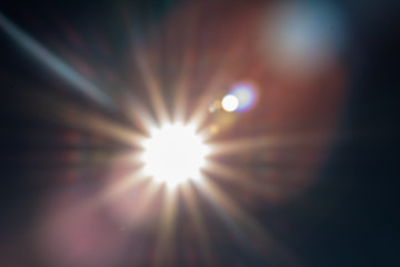 abstract background with rays of light