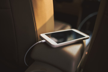 charge the battery phone in car.