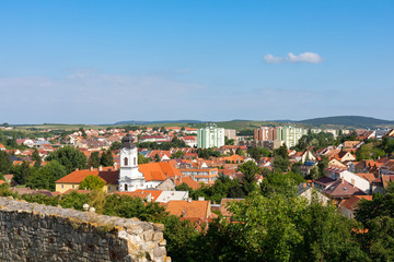 Obraz premium Eger city, Hungary