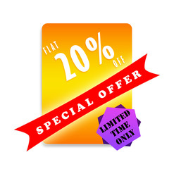 FLAT 20% OFF - SPECIAL OFFER - LIMITED TIME ONLY