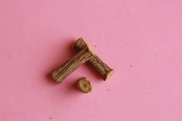 licorice stick ideal for cocktails with vodka..