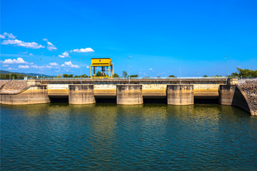 Naklejka premium Thailand, Abstract, Accidents and Disasters, Architecture, Blue