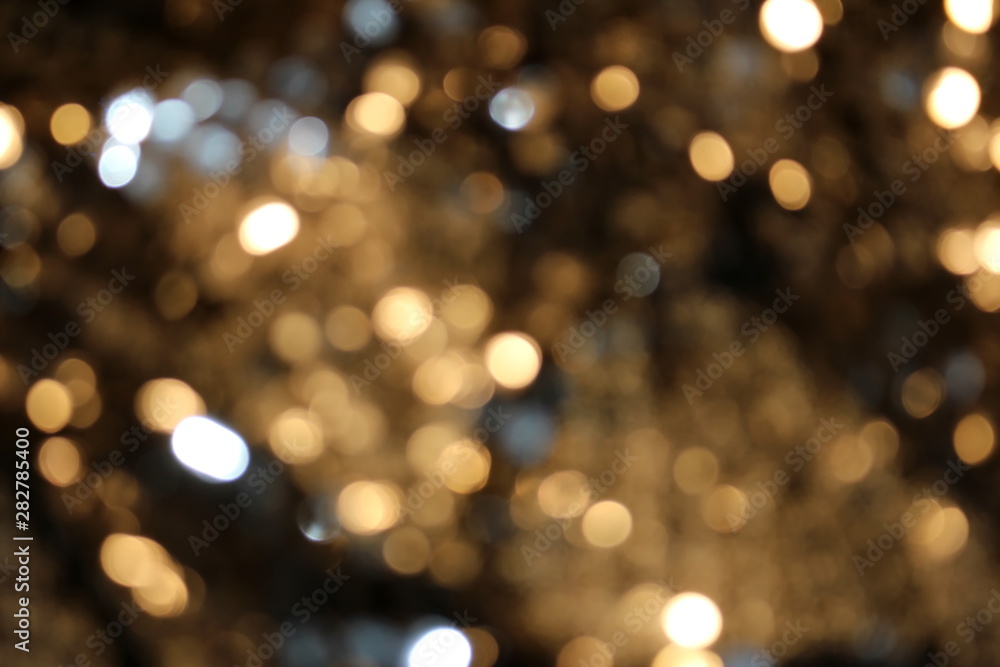 Wall mural beautiful shiny background with bokeh and sequins
