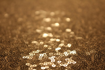 beautiful shiny background with bokeh and sequins