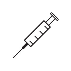 injection icon vector design template