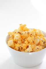 Cheese pop corn for snack food image
