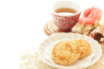 Chinese confectionery, cookie on dish