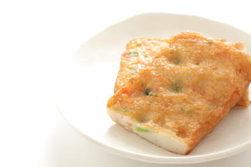 Japanese food, vegetable in fish cake