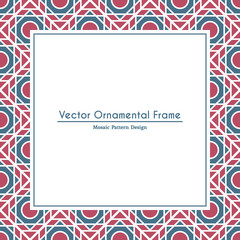 Vector Ornamental Decorative Frame