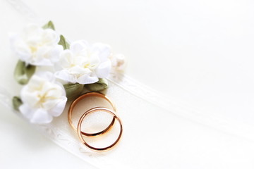 Elegance pair rings for wedding image