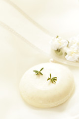 Rosemary and soap for beauty image