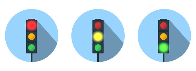 Set of Traffic Lights