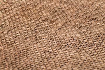 brown gunny fabric texture background