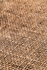 brown gunny fabric texture background