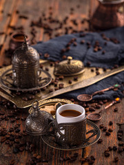 Turkish coffee cup