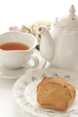 Homemade caramel rusk french toast