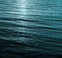 Blaues Wasser - Textur und Hintergrund - Ozean - Atlantik