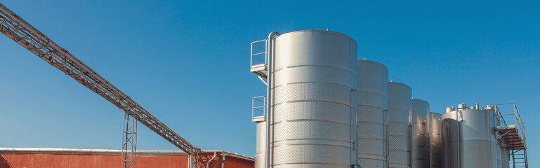 Wine factory Production. Southern quality wine	