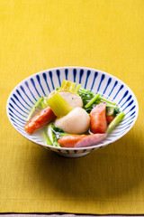 蕪とウインナーの炒め煮