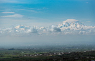 Mount Ararat, view from Armenia