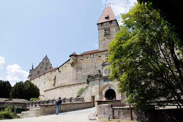 Veste Coburg, fortress, walls, towers, Coburg, Bavaria, Germany, Europe